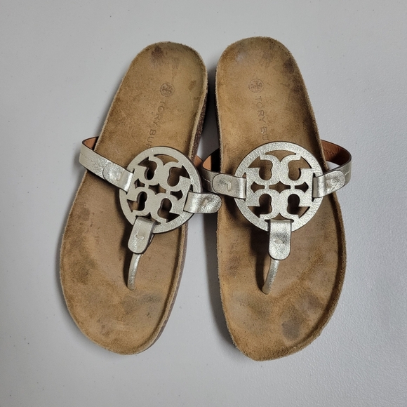 Tory Burch Miller Cloud Thong Sandals Size 7.5. - Picture 3 of 13